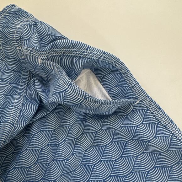 Johnnie-O Men's Swim Trunks Drawstring WAVES Board Shorts Medium Surf Beachy - Picture 4 of 10